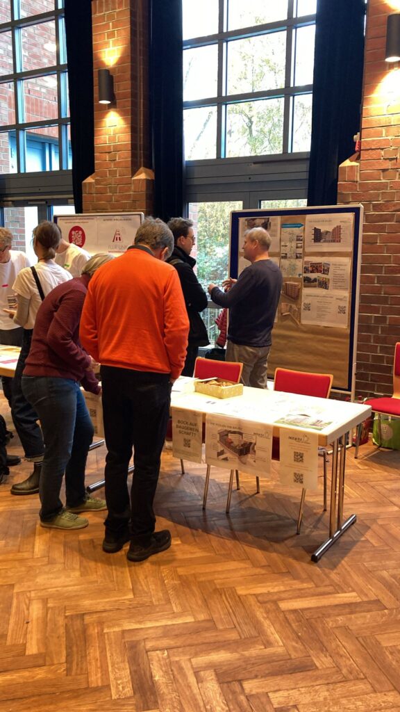 Inselkiez-Stand bei den Wohnprojekttagen 2025