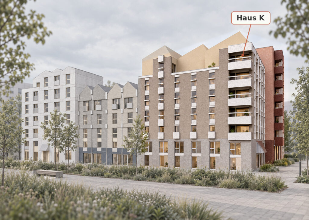 Modellansicht Haus K